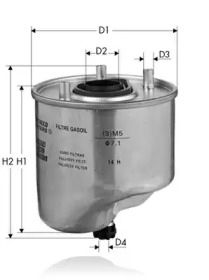 TECNECO FILTERS gs1071 -  